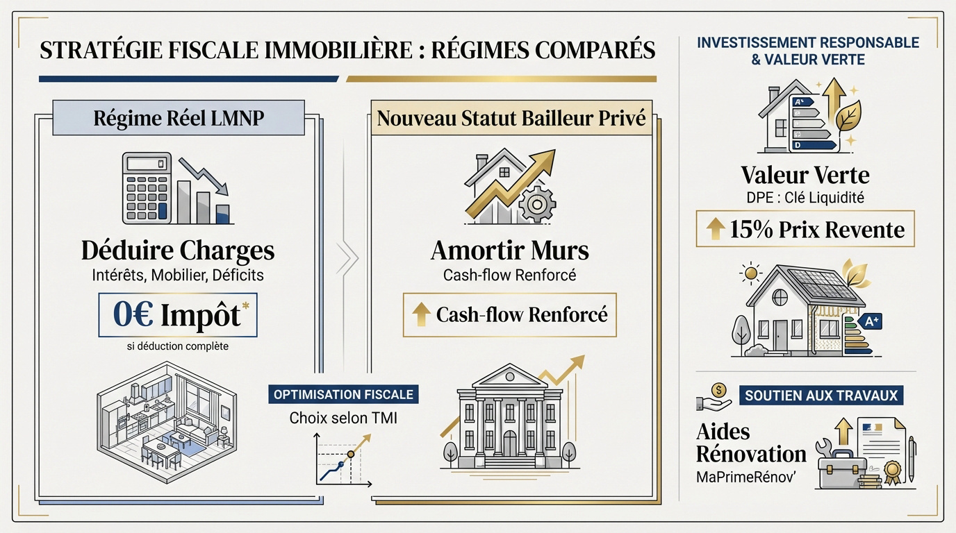 Comparatif fiscalité immobilière 2026