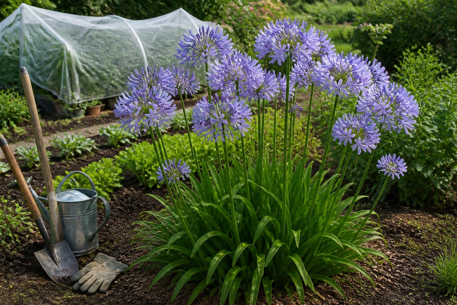 découvrez nos conseils pour la plantation, l'entretien et l'hivernage réussi de l'agapanthe, afin de profiter de ses magnifiques fleurs tout au long de l'année.