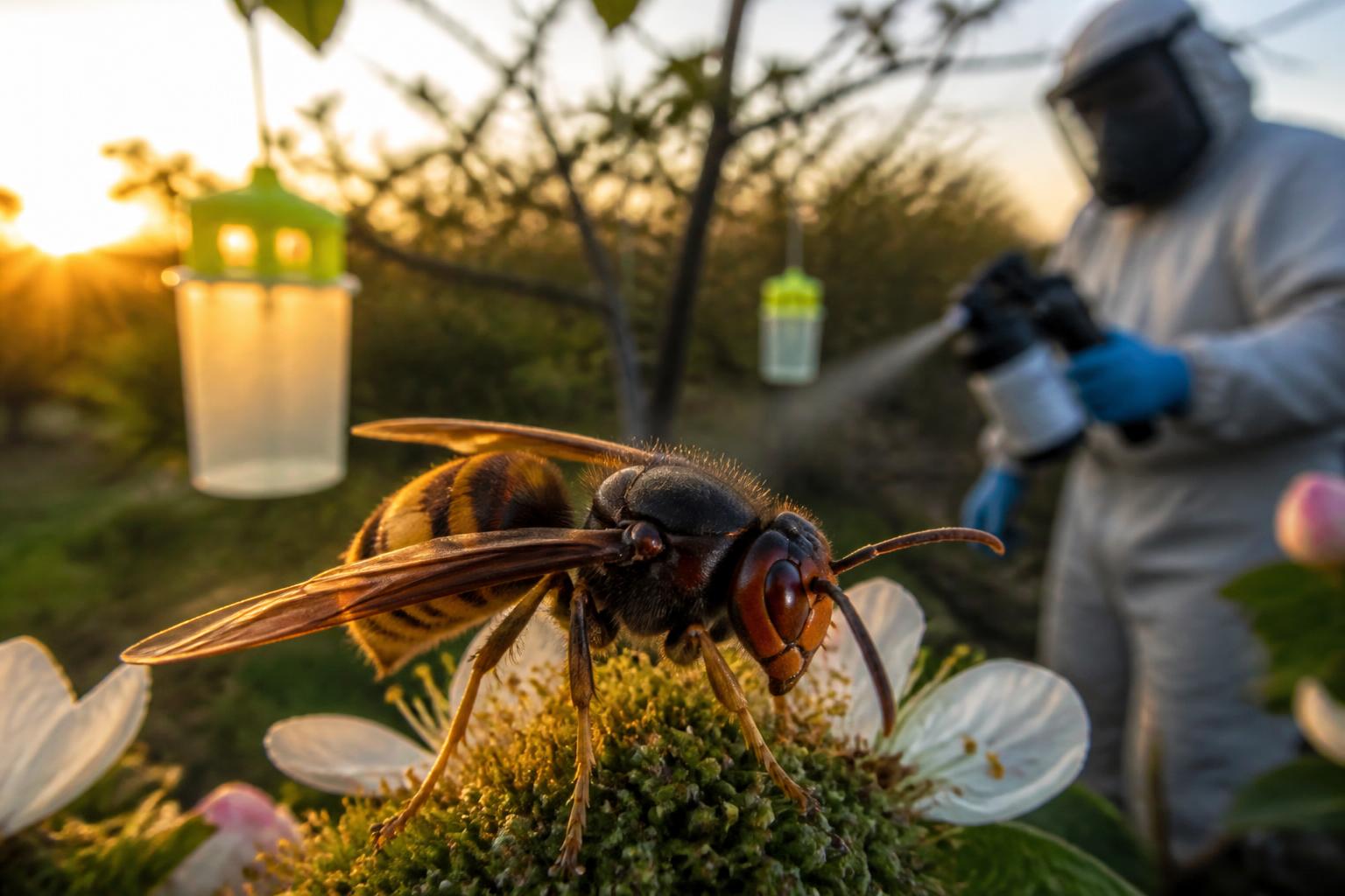 Frelon asiatique : comment s’en débarrasser efficacement découvrez des méthodes efficaces et sécurisées pour se débarrasser du frelon asiatique et protéger votre environnement.