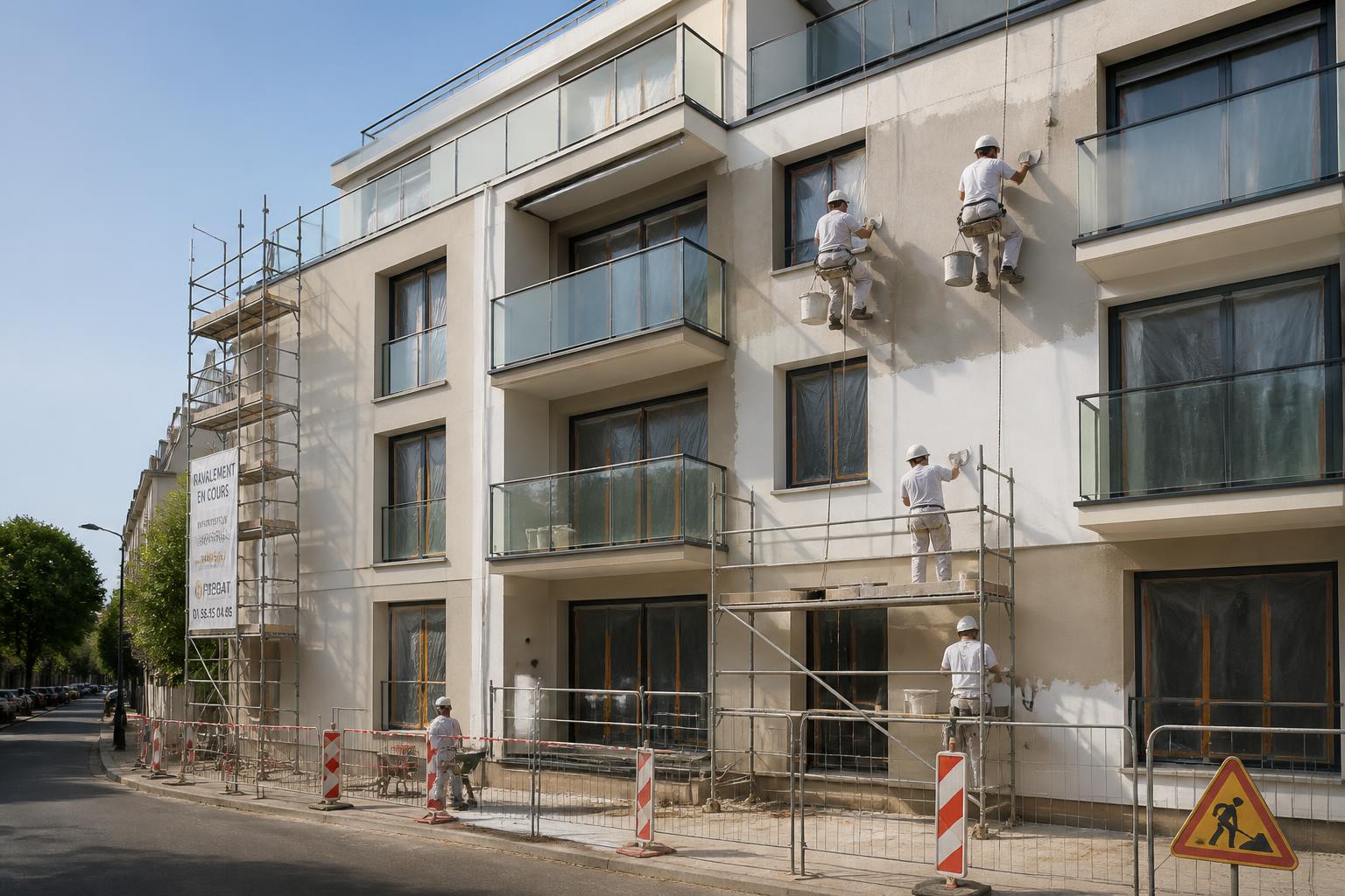 Ravalement de façade : prix au m² et démarches en copropriété découvrez les prix au m² pour un ravalement de façade et les démarches à suivre en copropriété pour réussir vos travaux.