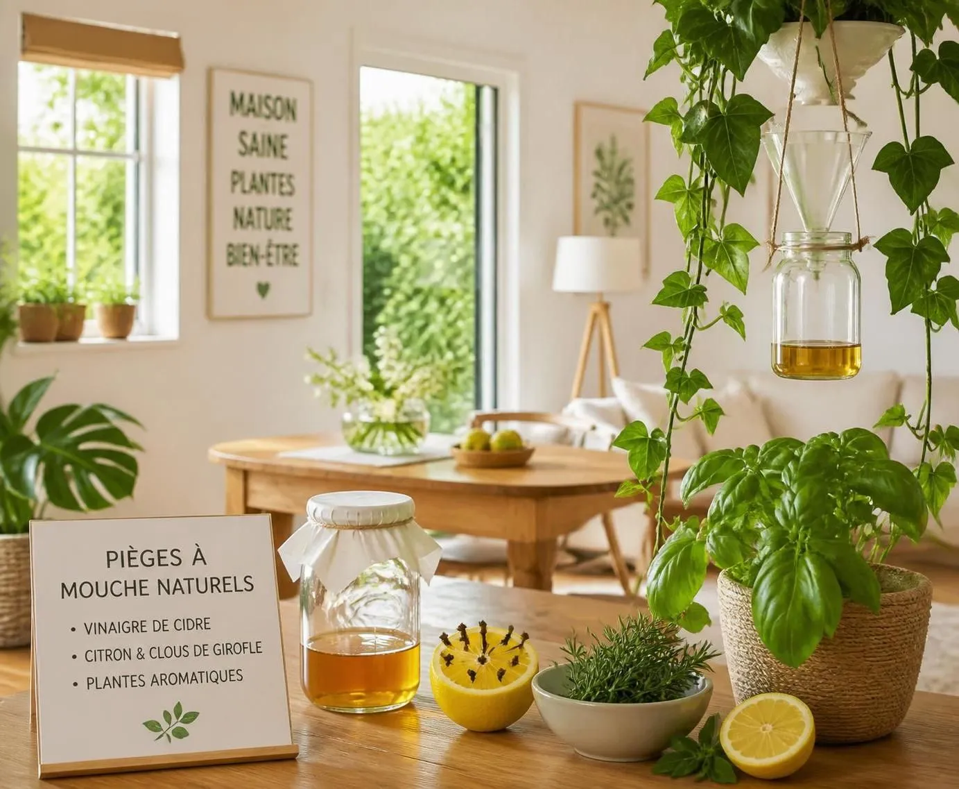 découvrez des solutions naturelles et efficaces pour éliminer les mouches dans votre maison et retrouver un intérieur sain et agréable.