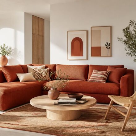 découvrez comment intégrer la couleur terracotta, tendance déco de 2026, dans votre intérieur pour une ambiance chaleureuse et moderne.