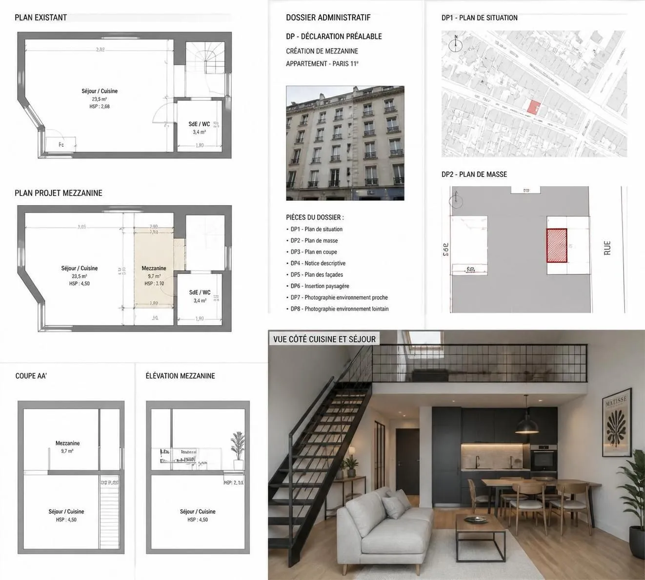 découvrez comment aménager une mezzanine dans votre appartement : conseils pratiques, idées d'aménagement, estimation des prix et guide des démarches administratives à suivre.