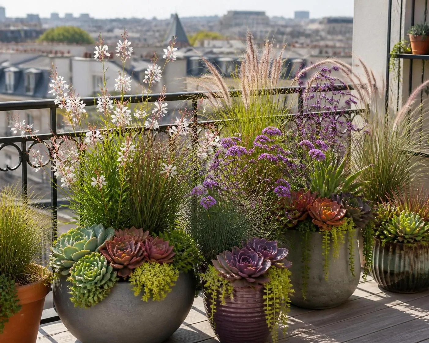 découvrez les 10 meilleures plantes résistantes à la chaleur pour un balcon fleuri et coloré tout l'été. conseils pratiques pour un jardin urbain éclatant et facile à entretenir.