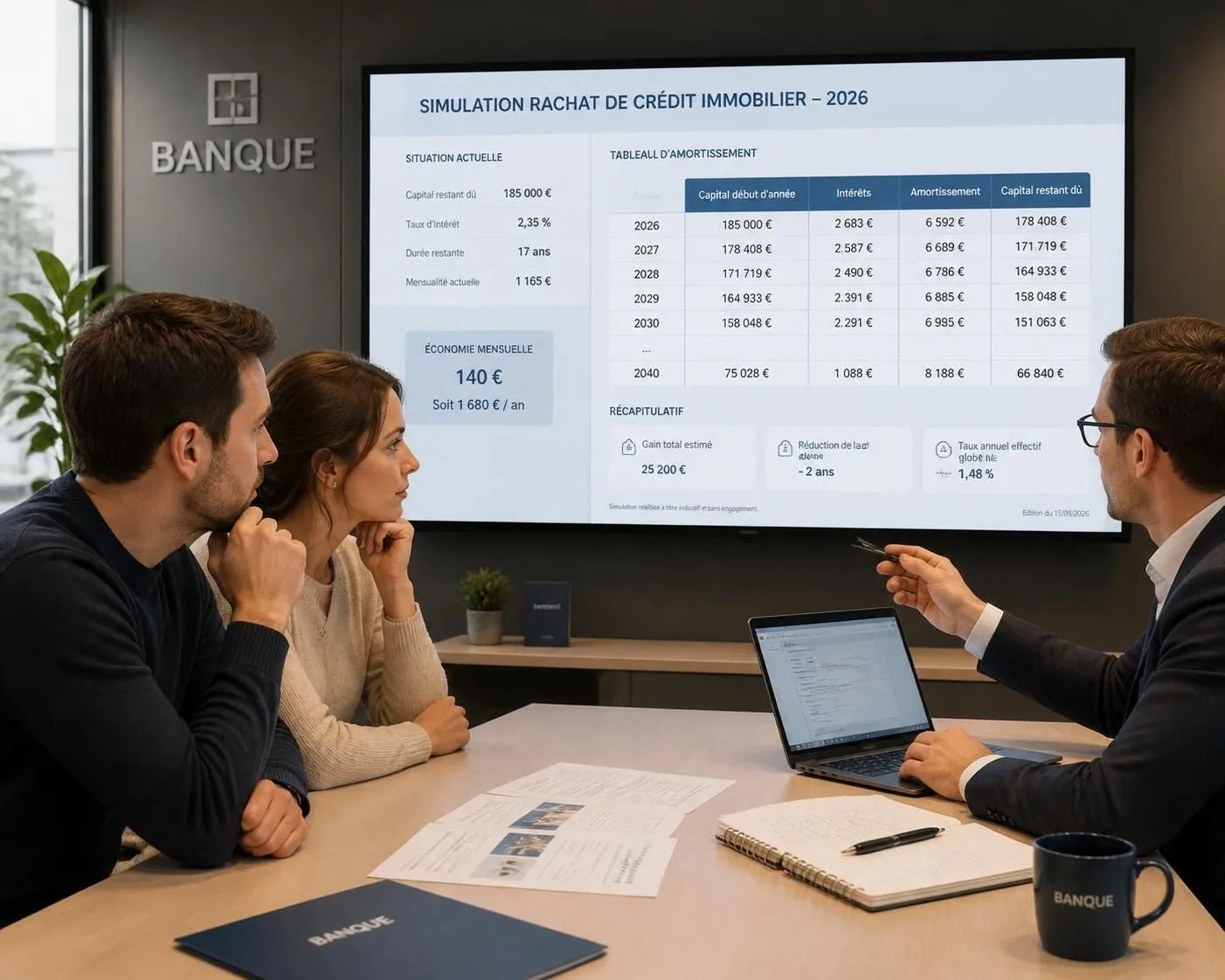 découvrez quand le rachat de crédit immobilier devient vraiment rentable en 2026 et optimisez vos finances grâce à nos conseils experts.
