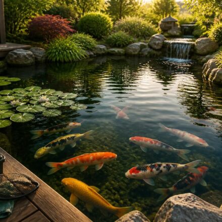 découvrez comment créer et entretenir un bassin de jardin idéal pour vos carpes koï, les poissons emblématiques, avec nos conseils pratiques et astuces essentielles.