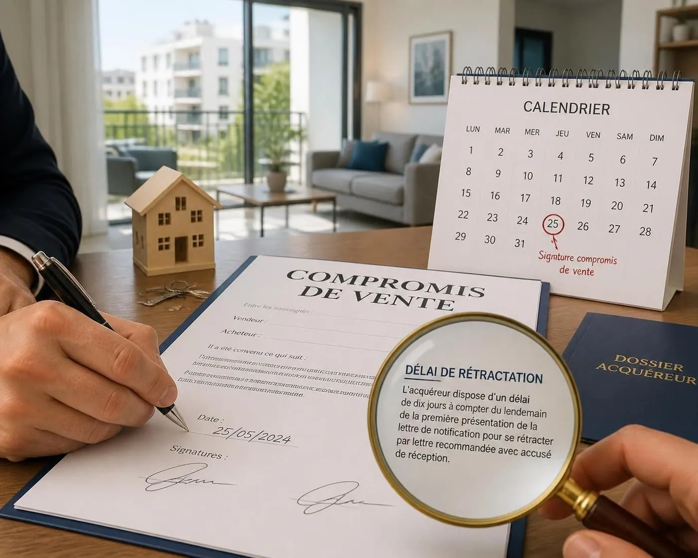 découvrez les éléments essentiels à vérifier dans un compromis de vente avant de signer, ainsi que les modalités et le délai de rétractation pour sécuriser votre achat immobilier.