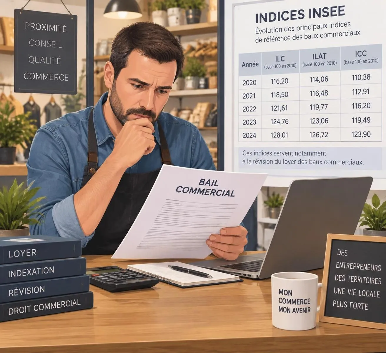 découvrez comment calculer la révision du loyer d’un local commercial en 2026 à partir de l’indice ilc, avec la formule et les étapes à suivre.