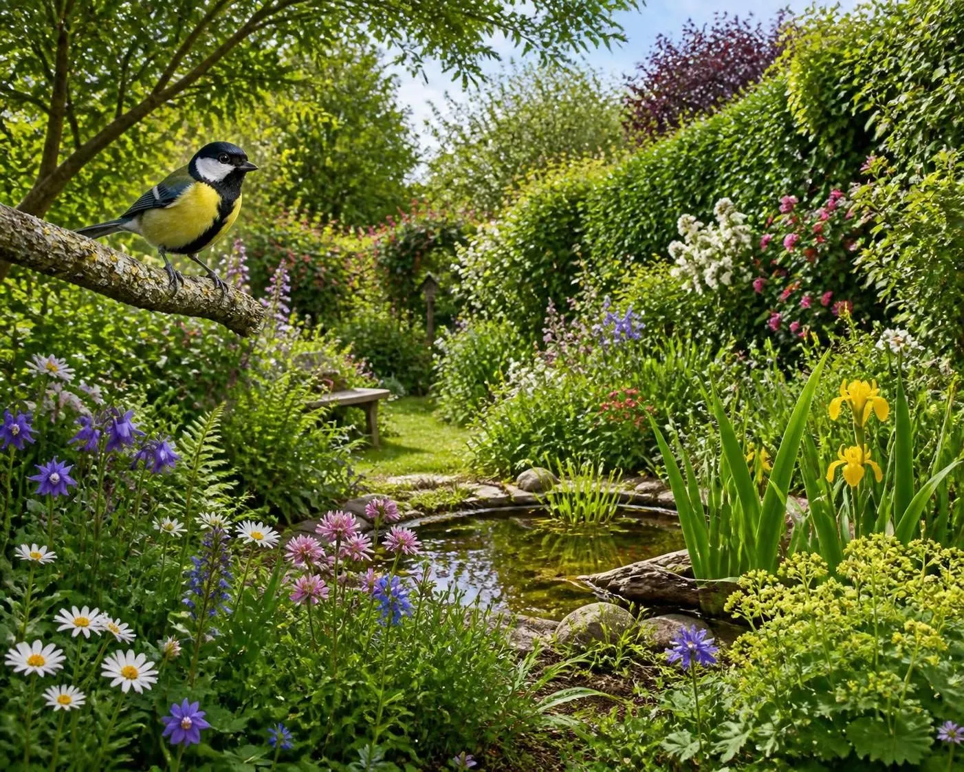 découvrez comment attirer les mésanges dans votre jardin en utilisant un nichoir adapté, une mangeoire bien garnie et en plantant les végétaux préférés de ces petits oiseaux.