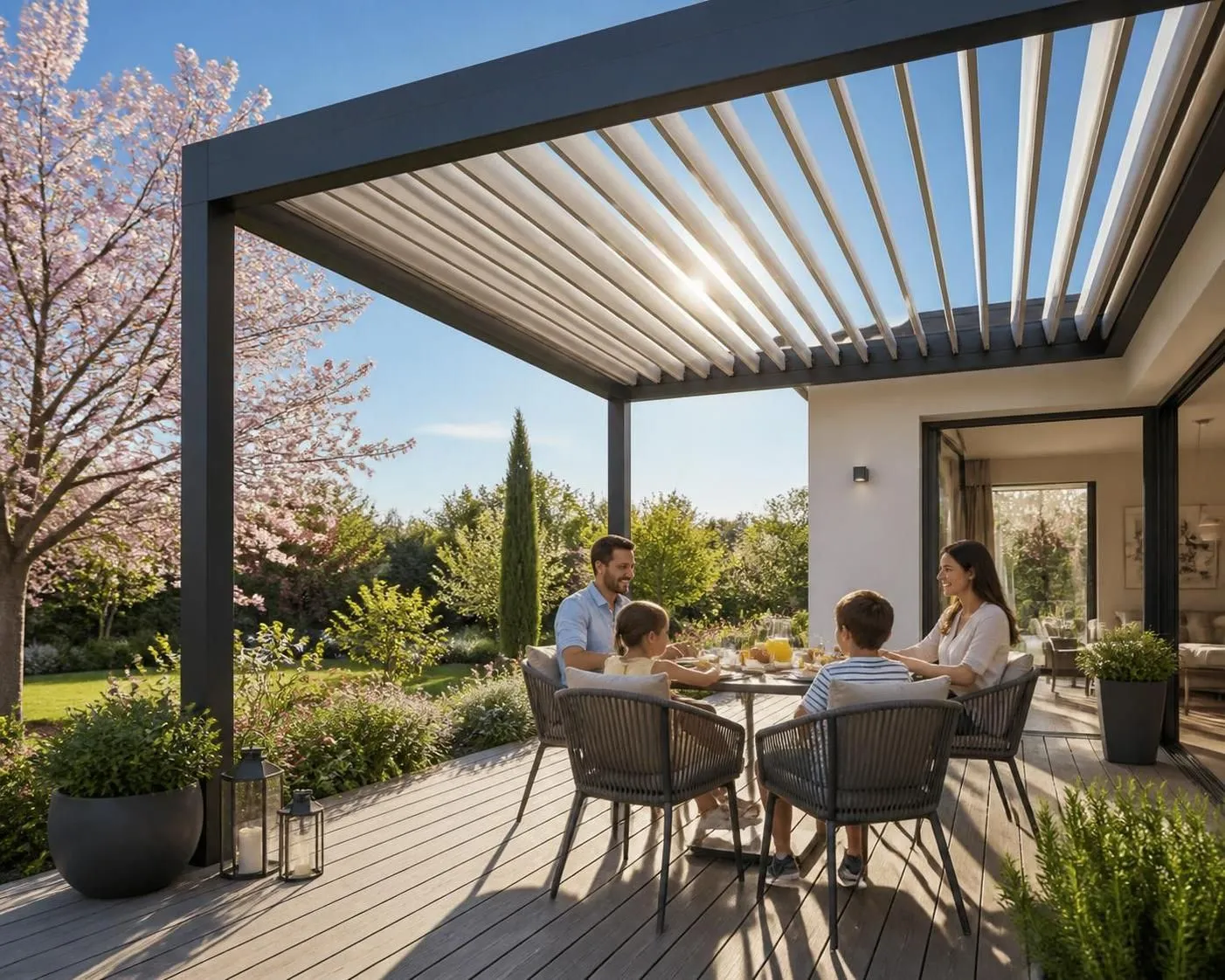 découvrez les différences entre une pergola bioclimatique et une pergola simple, et choisissez la meilleure option selon votre budget et vos besoins d'usage.