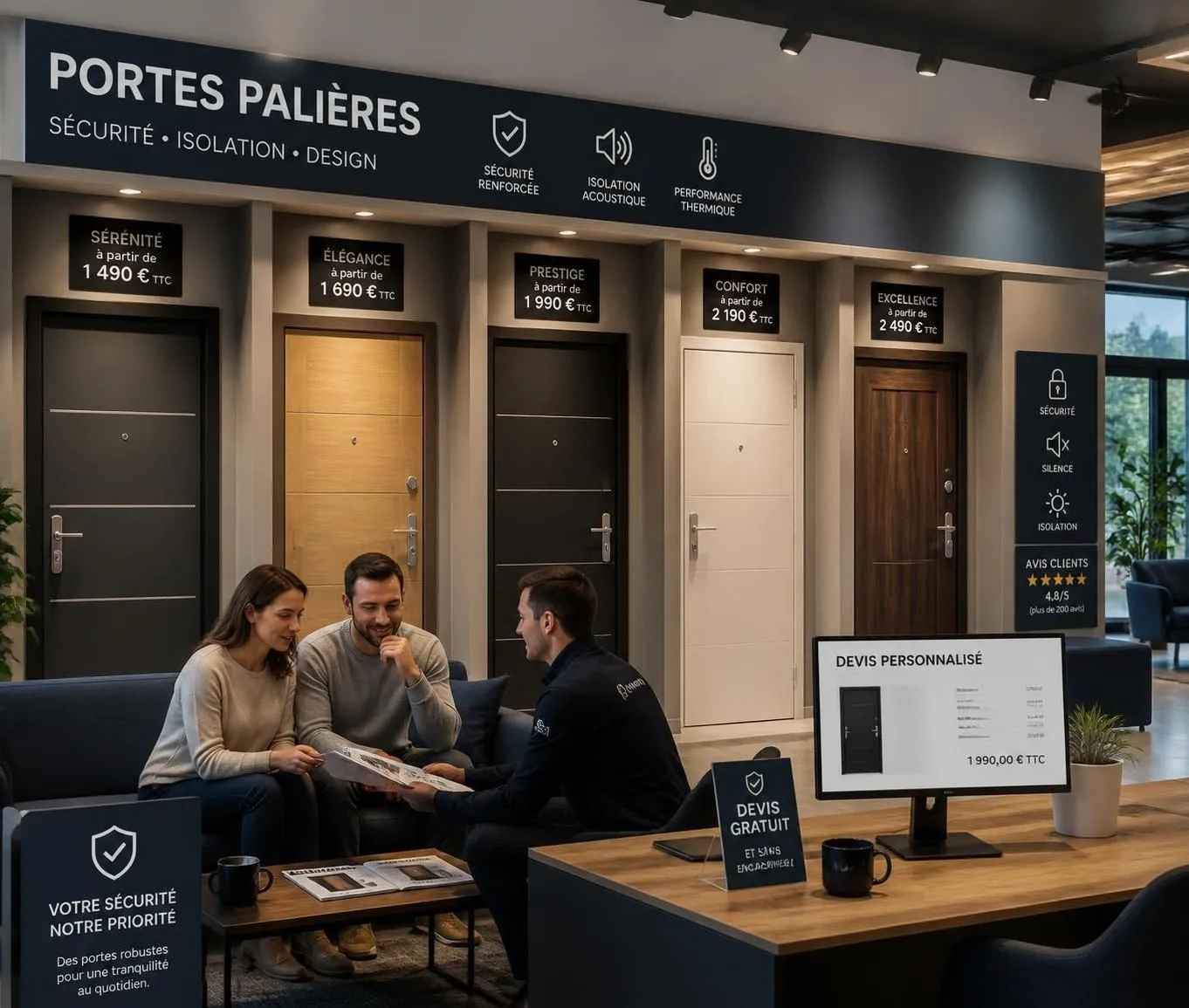 découvrez tout sur la porte palière : prix, règles anti-feu et conseils pour bien la choisir afin de sécuriser votre appartement.